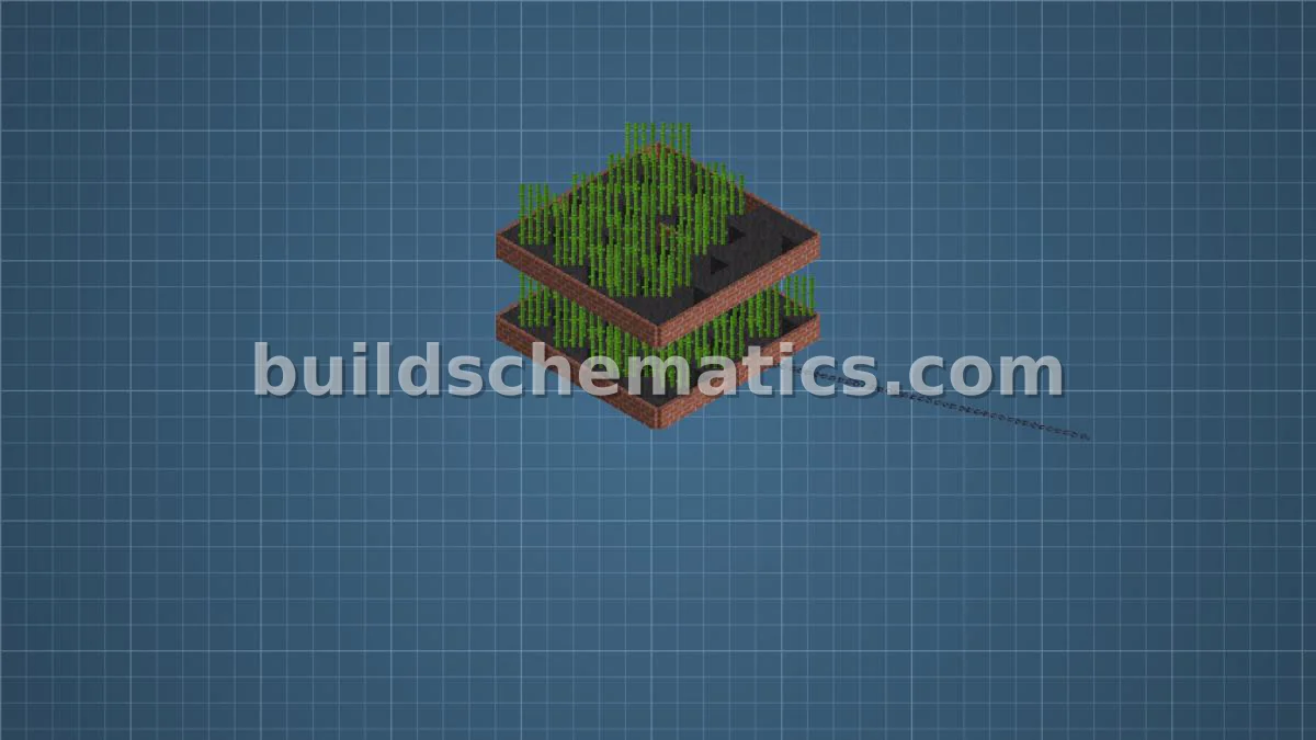Compact Two-Layer Sugarcane Farm