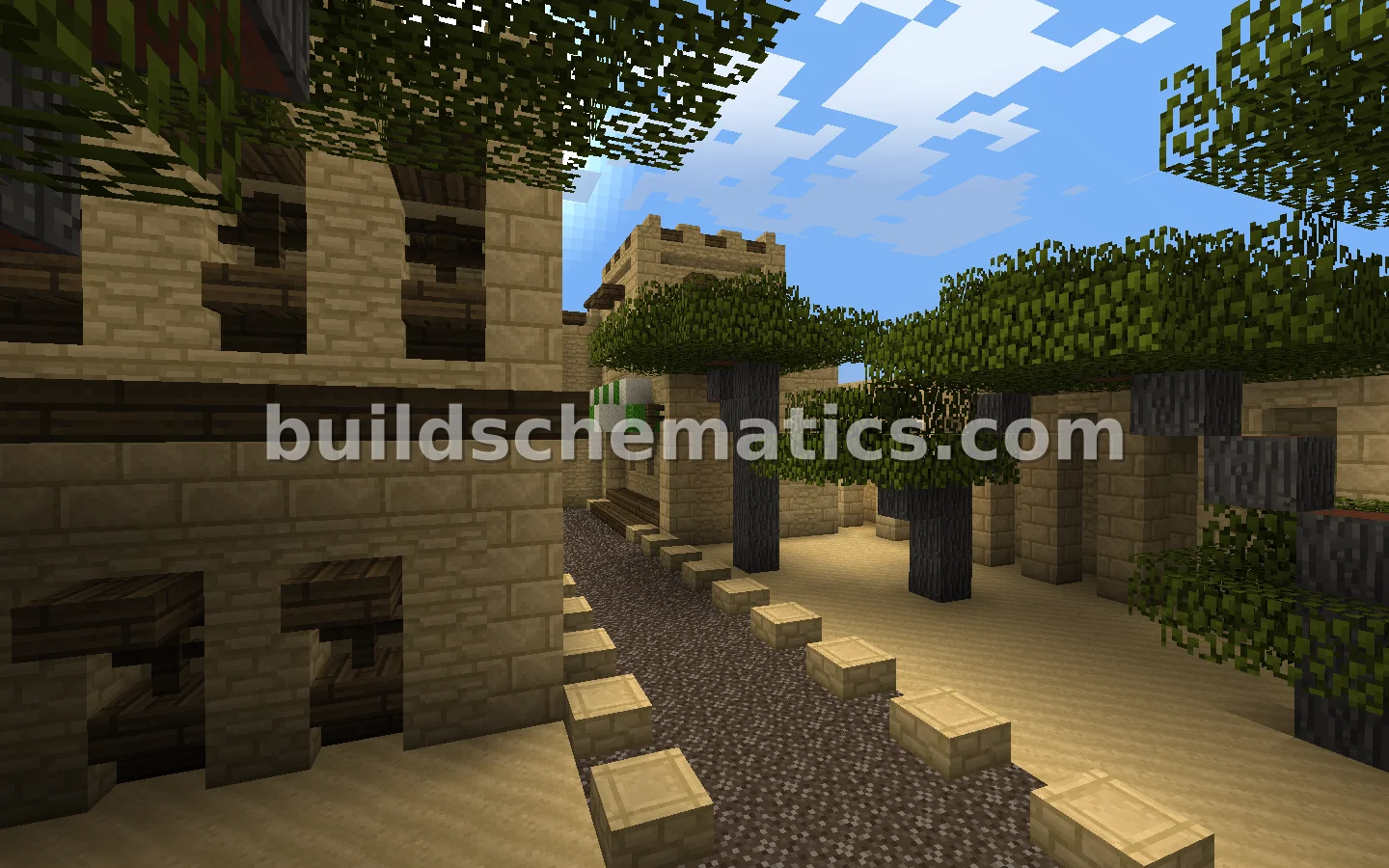 Desert Town and Cityscape — view 3