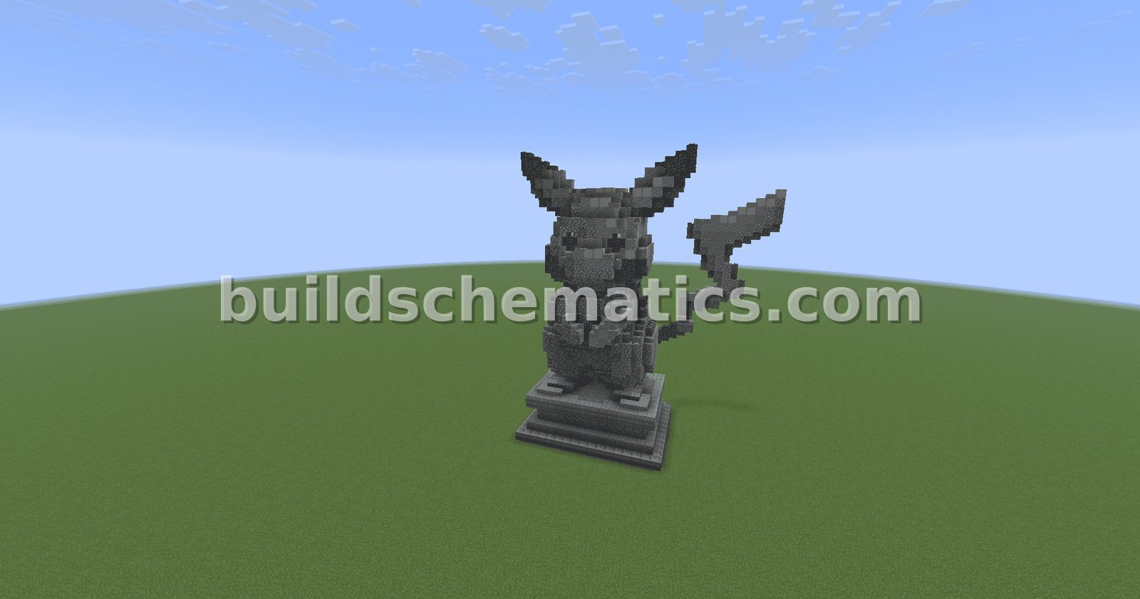 Pikachu Pokemon Statue — view 3