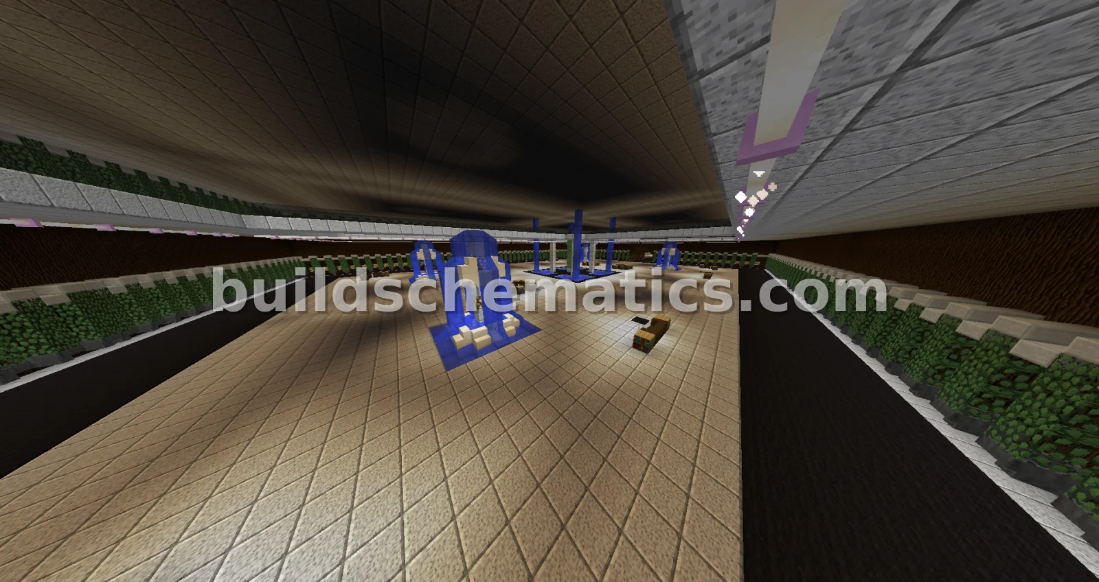Polished Diorite Server Shop — view 2