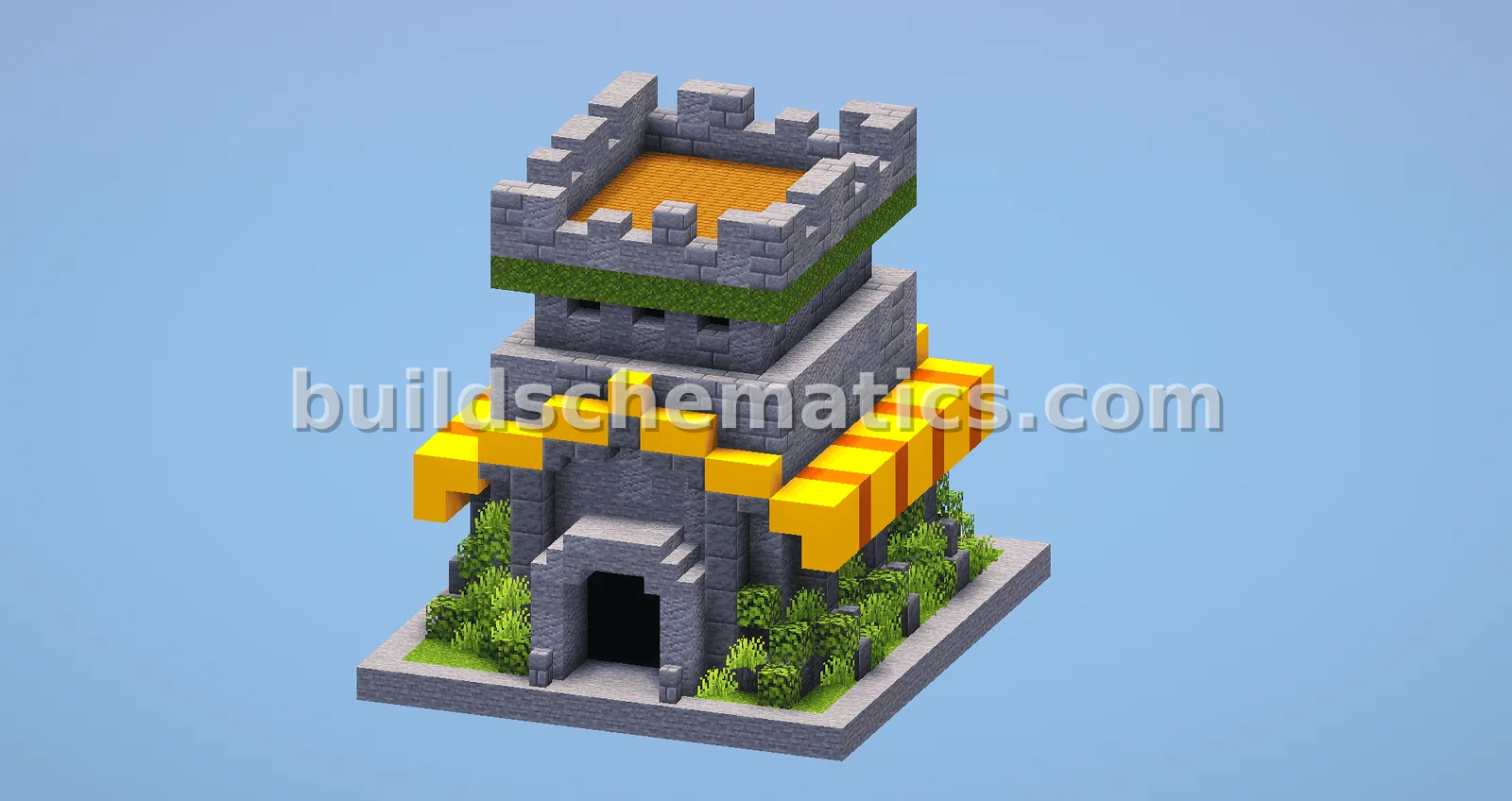 Medieval Clash of Clans Town Hall Level 8
