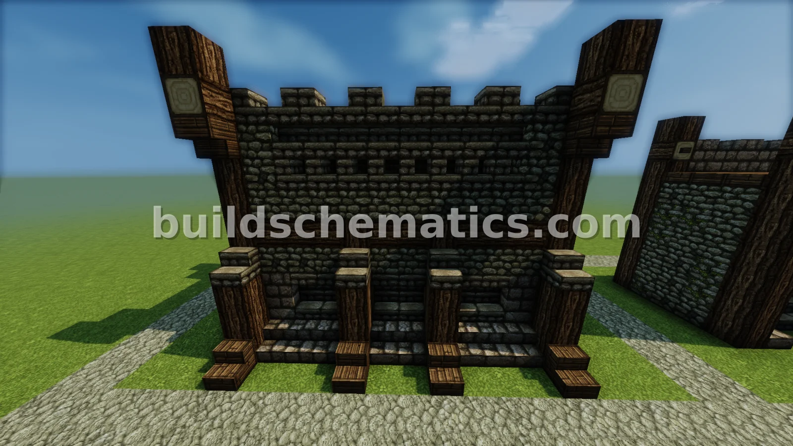 Medieval Town Wall Segment
