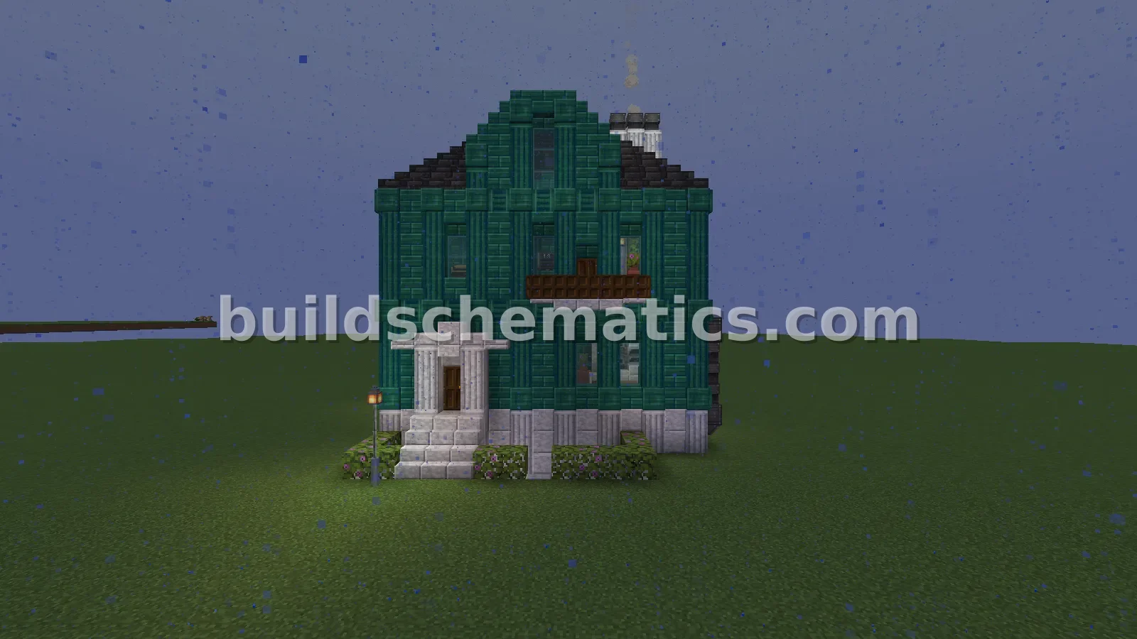 British Style House With Storage