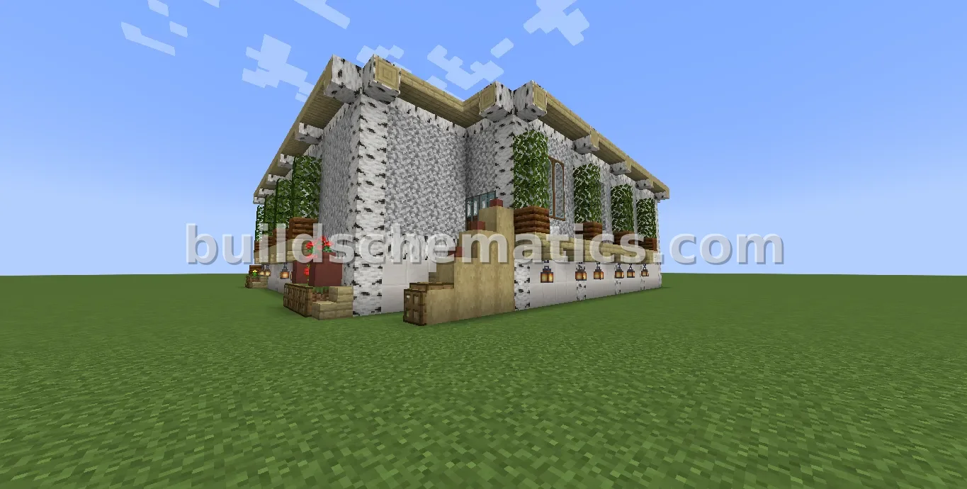 Quartz and Gold Factory - 2519 Blocks — view 3
