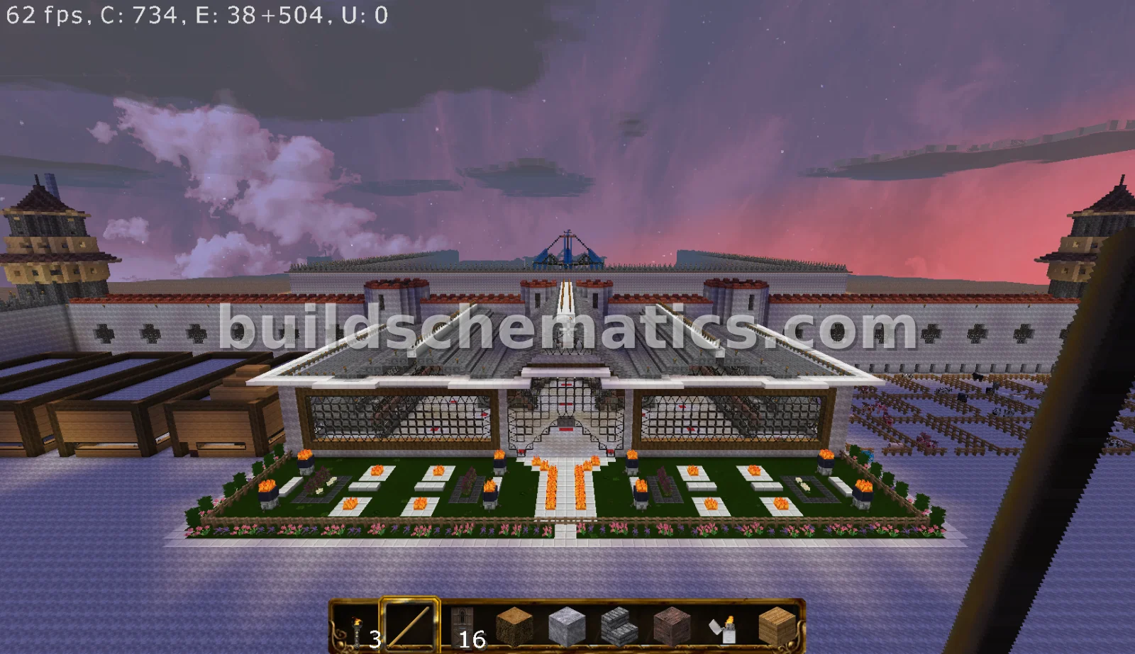 Medieval Fortress Structure