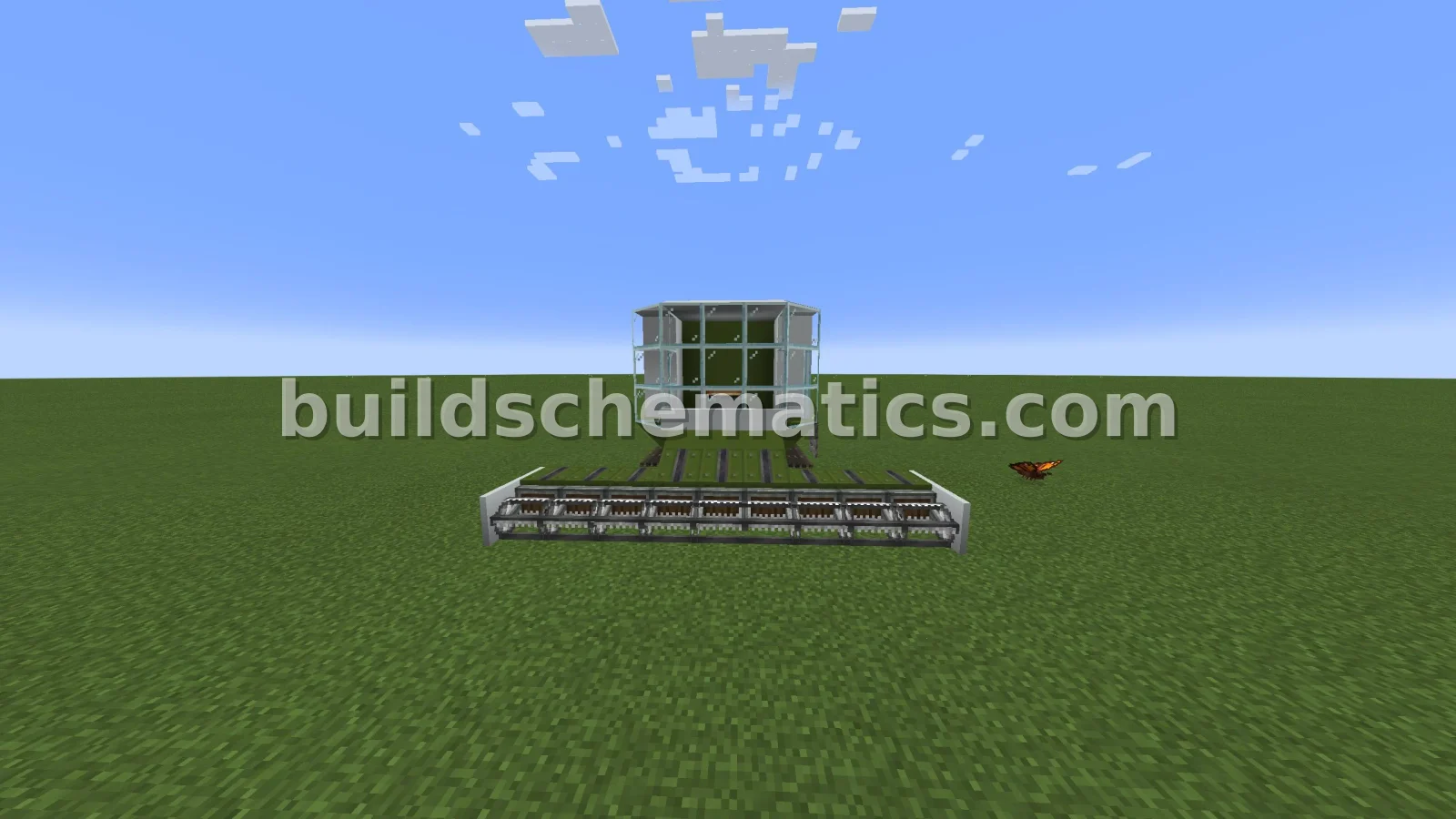 Automatic Crop Harvester with Cart Storage — view 3
