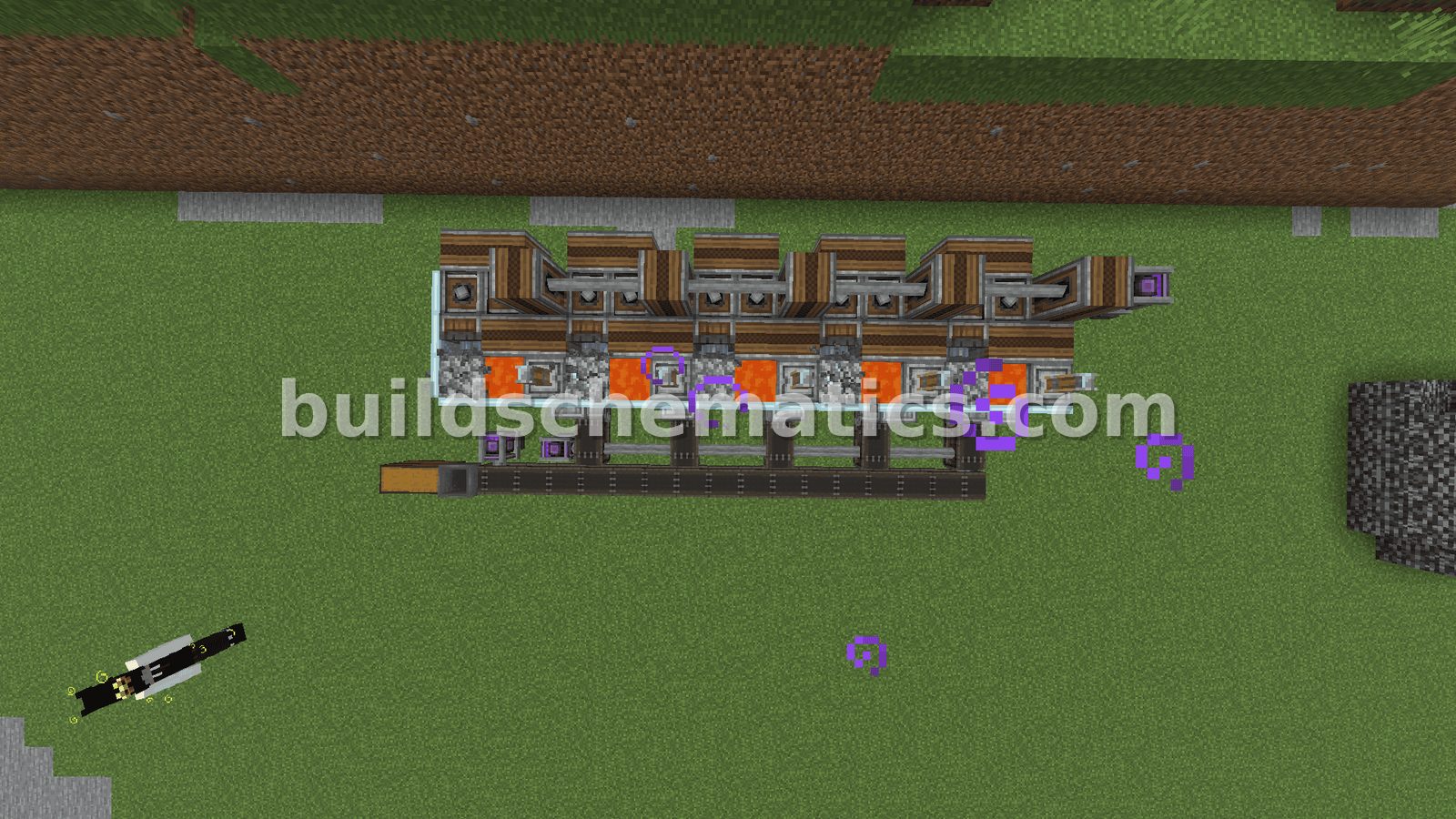 Compact Iron Farm For Create Mod — view 4