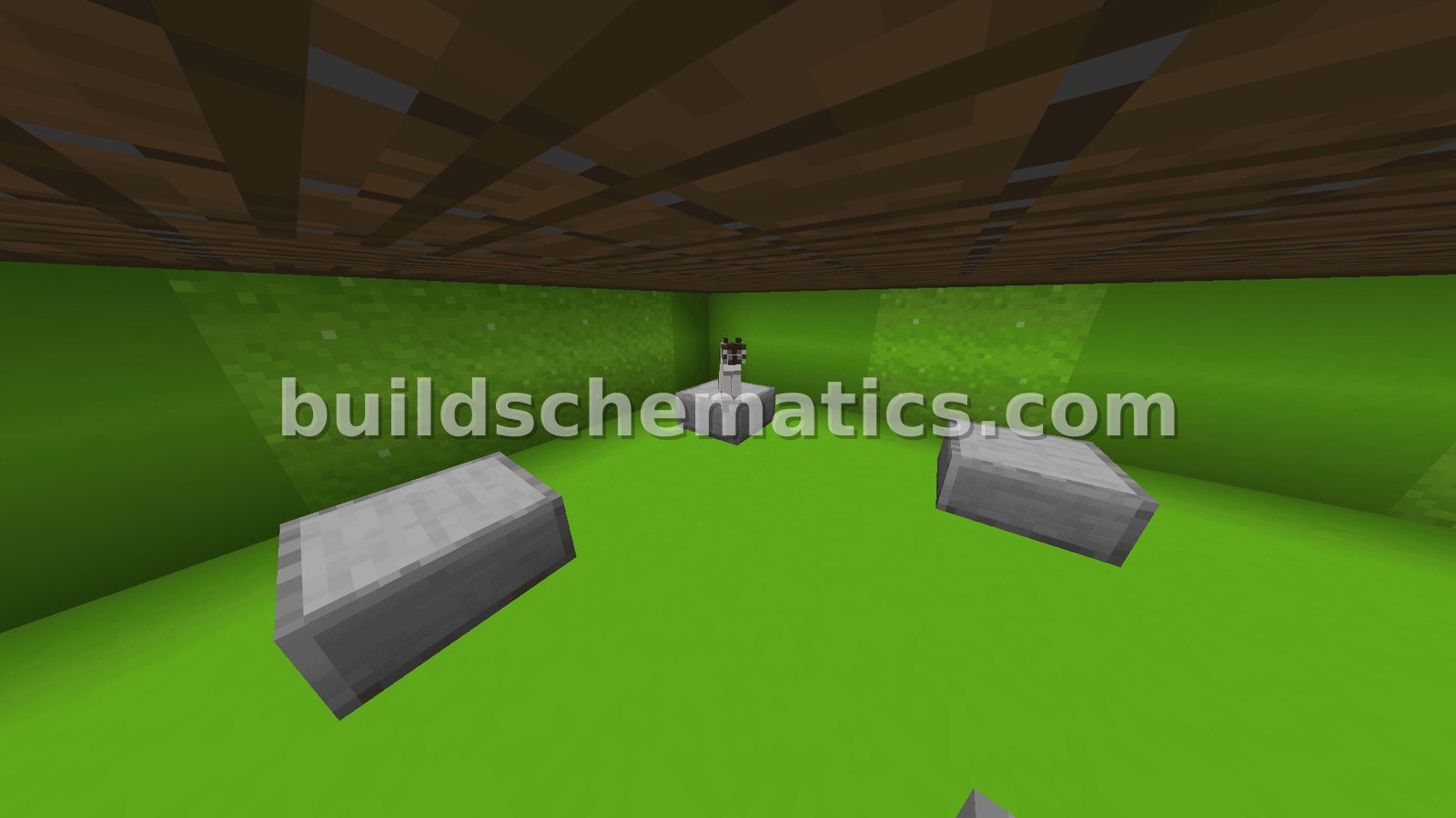 Giant Creeper Shaped Mob Farm — view 4