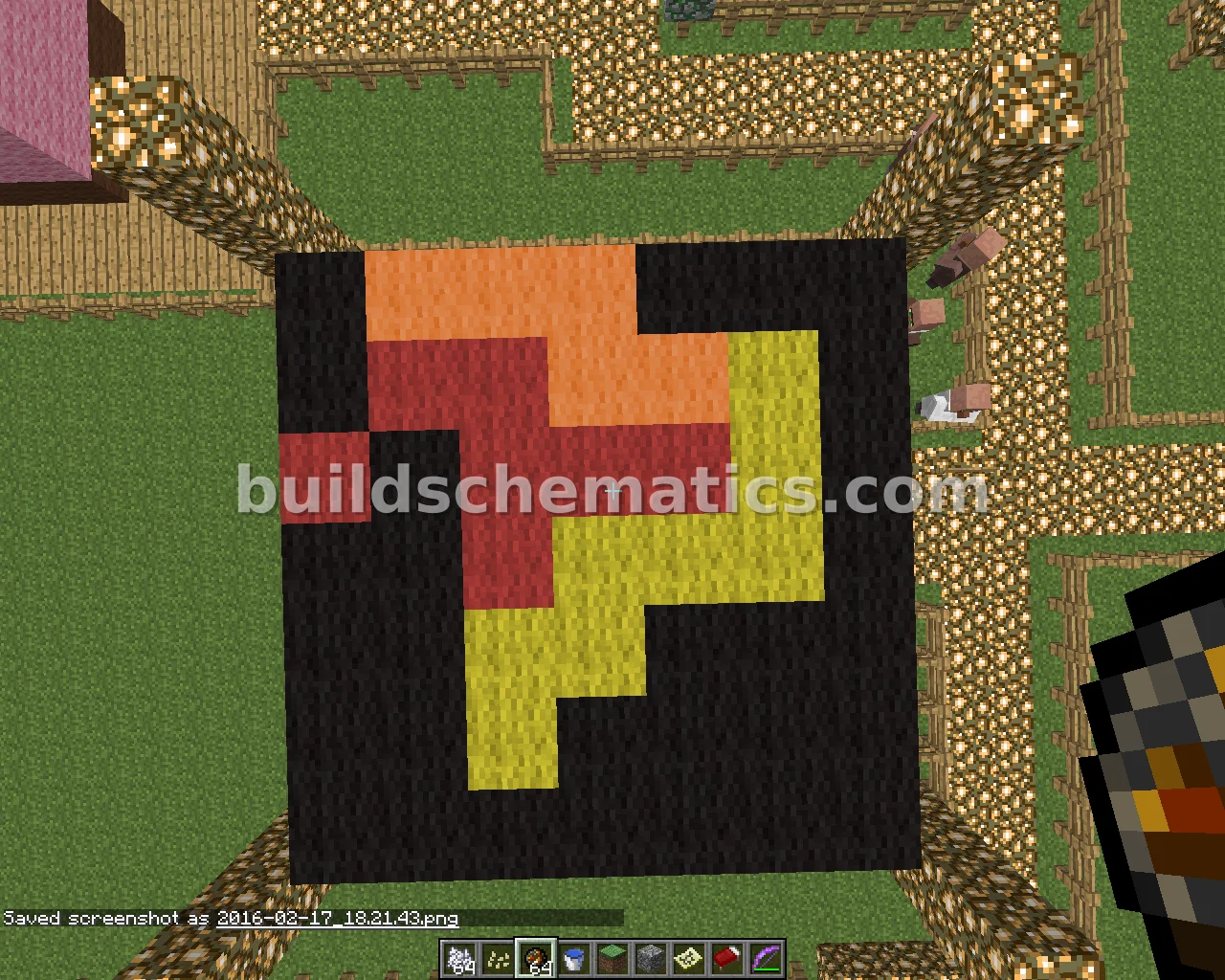 Magma Cube Floor Decoration — view 2