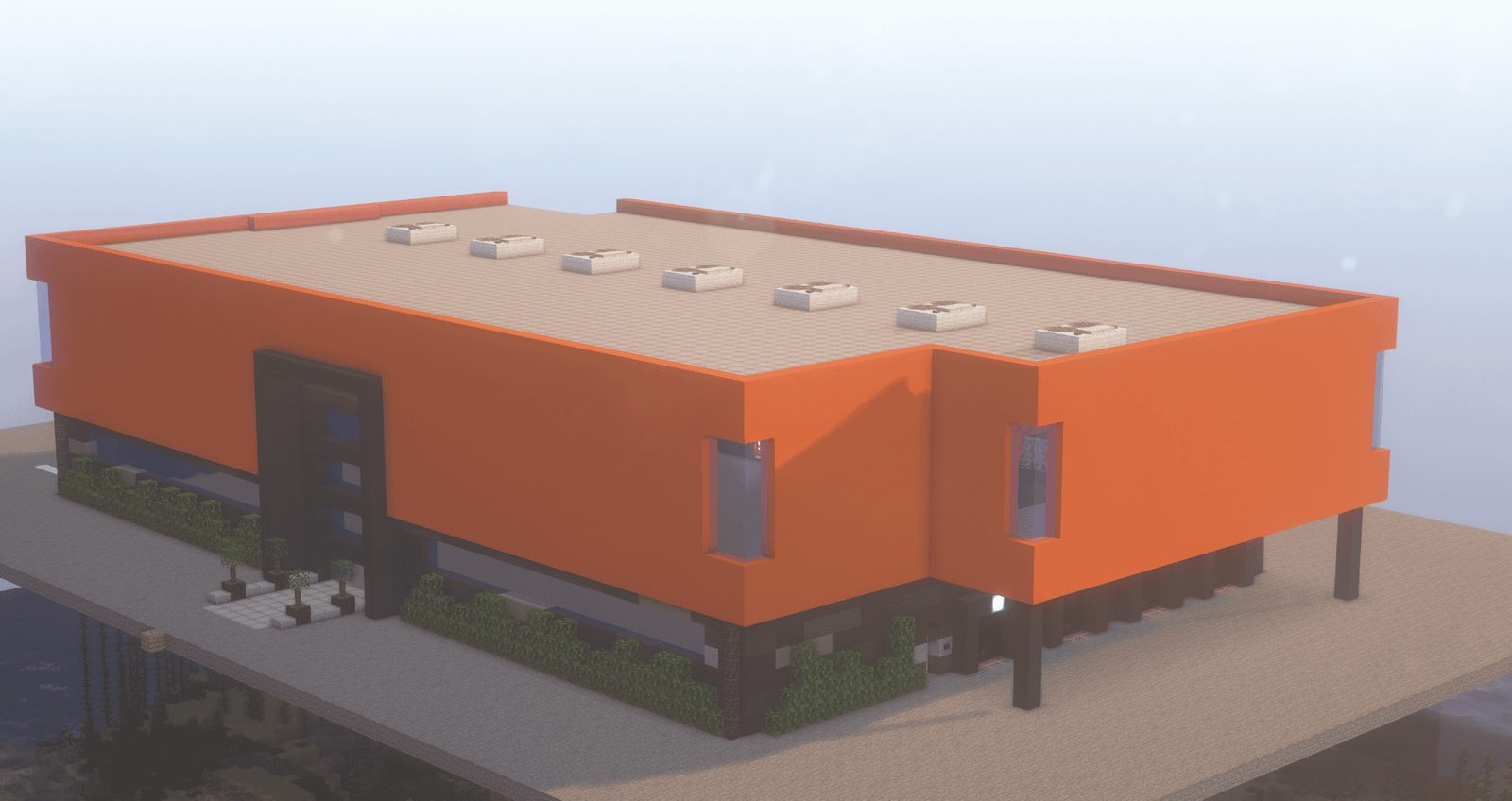 Medium Orange Warehouse