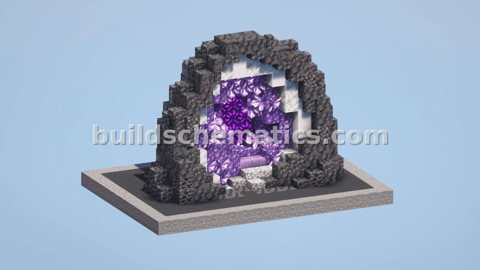 Amethyst Nether Portal