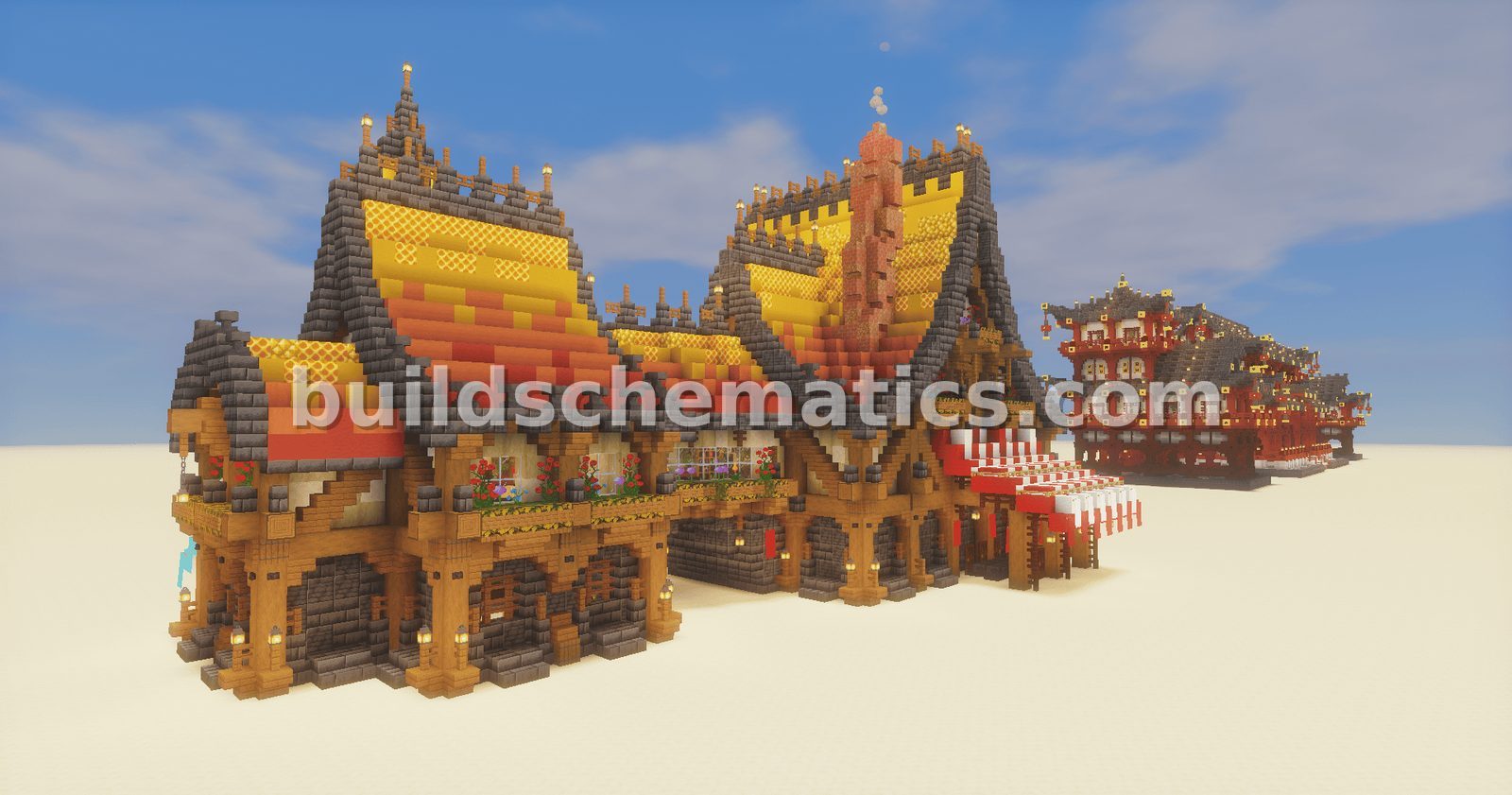 Rustic Colorful Medieval Inn and Farmhouse — view 3