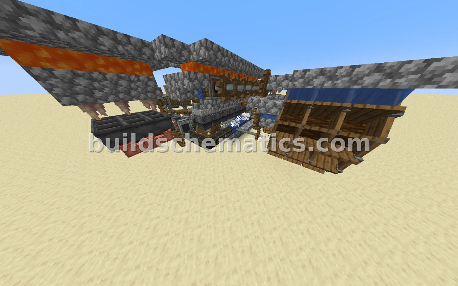 Andesite Alloy Farm with Unique Filtering — view 2