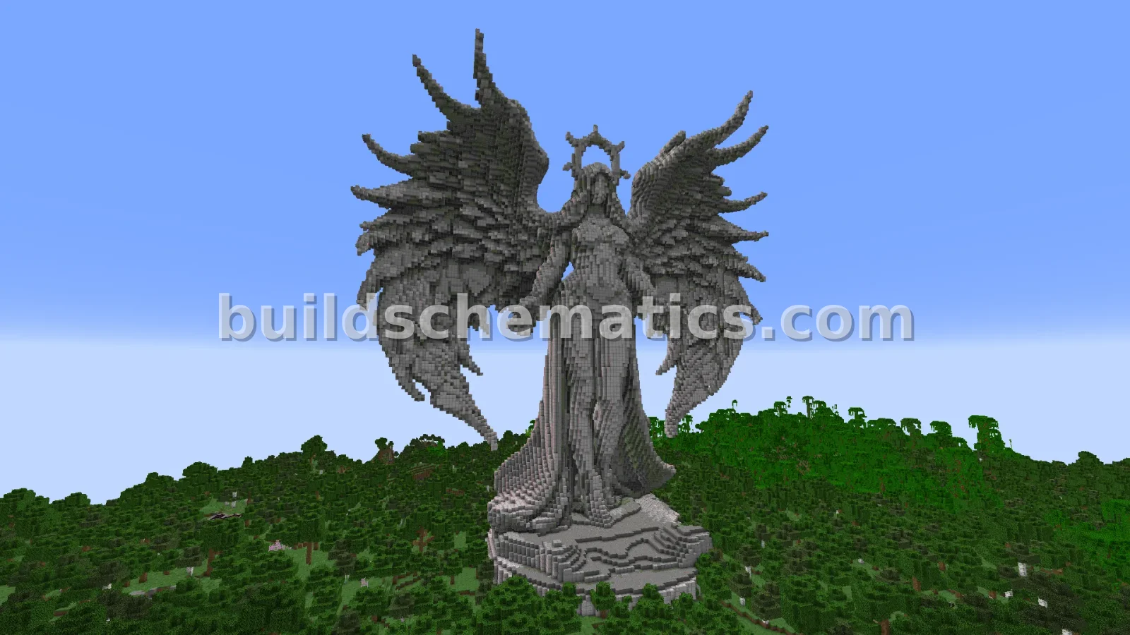 Angel Queen Statue Build — view 5