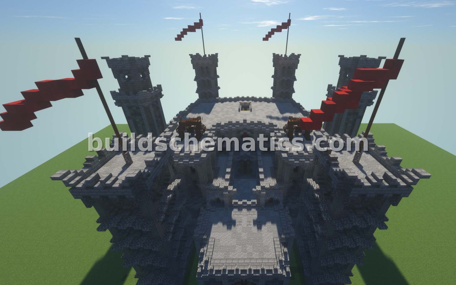 Eldern Hold Fortress With Catapults — view 3