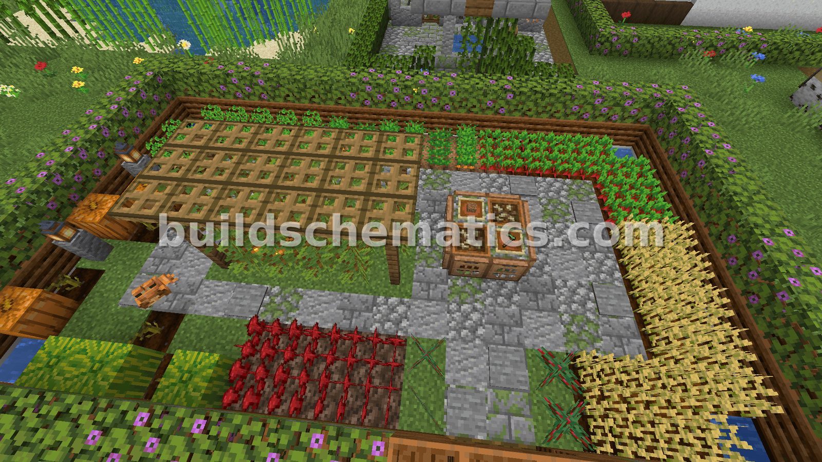 Town Vegetable Garden and Well — view 3