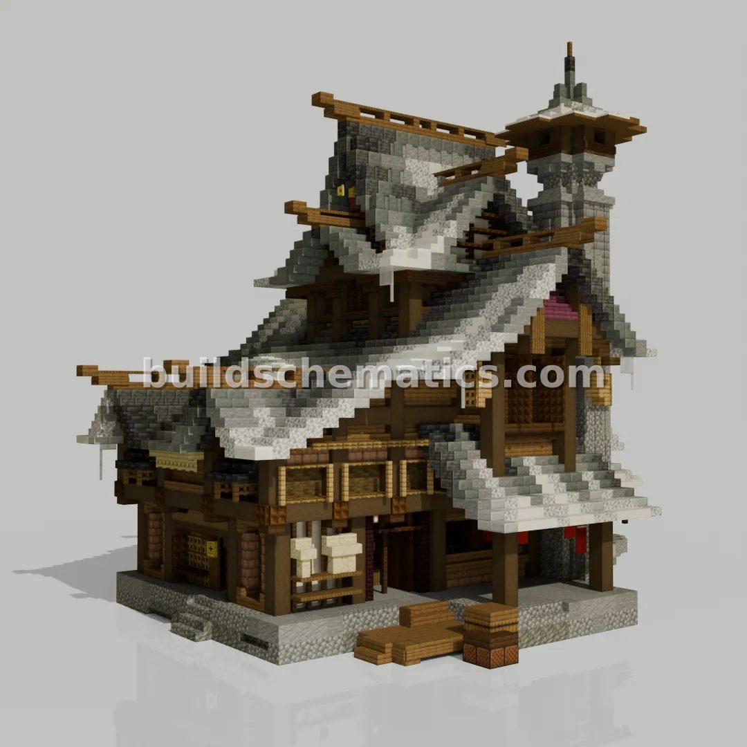Frostpeak Spire – Medieval Tower
