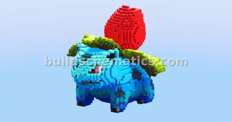 Pokemon Ivysaur Statue
