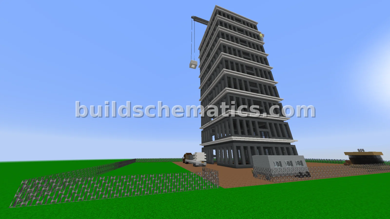 City Construction Site Underway — view 3