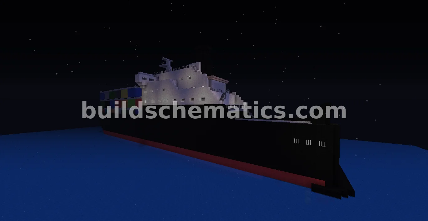 Large Cargo Ship Design — view 4