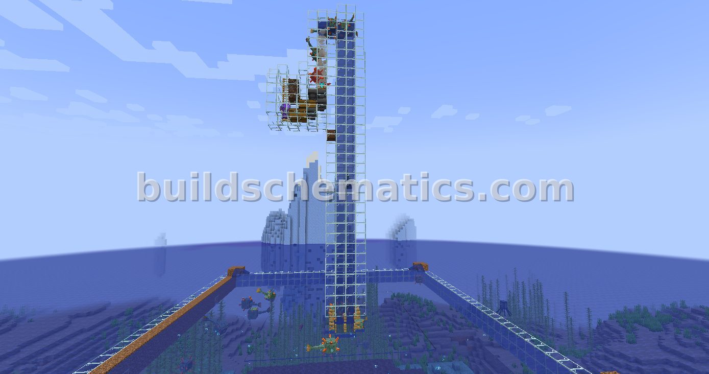 Underwater Prismarine Farm — view 3
