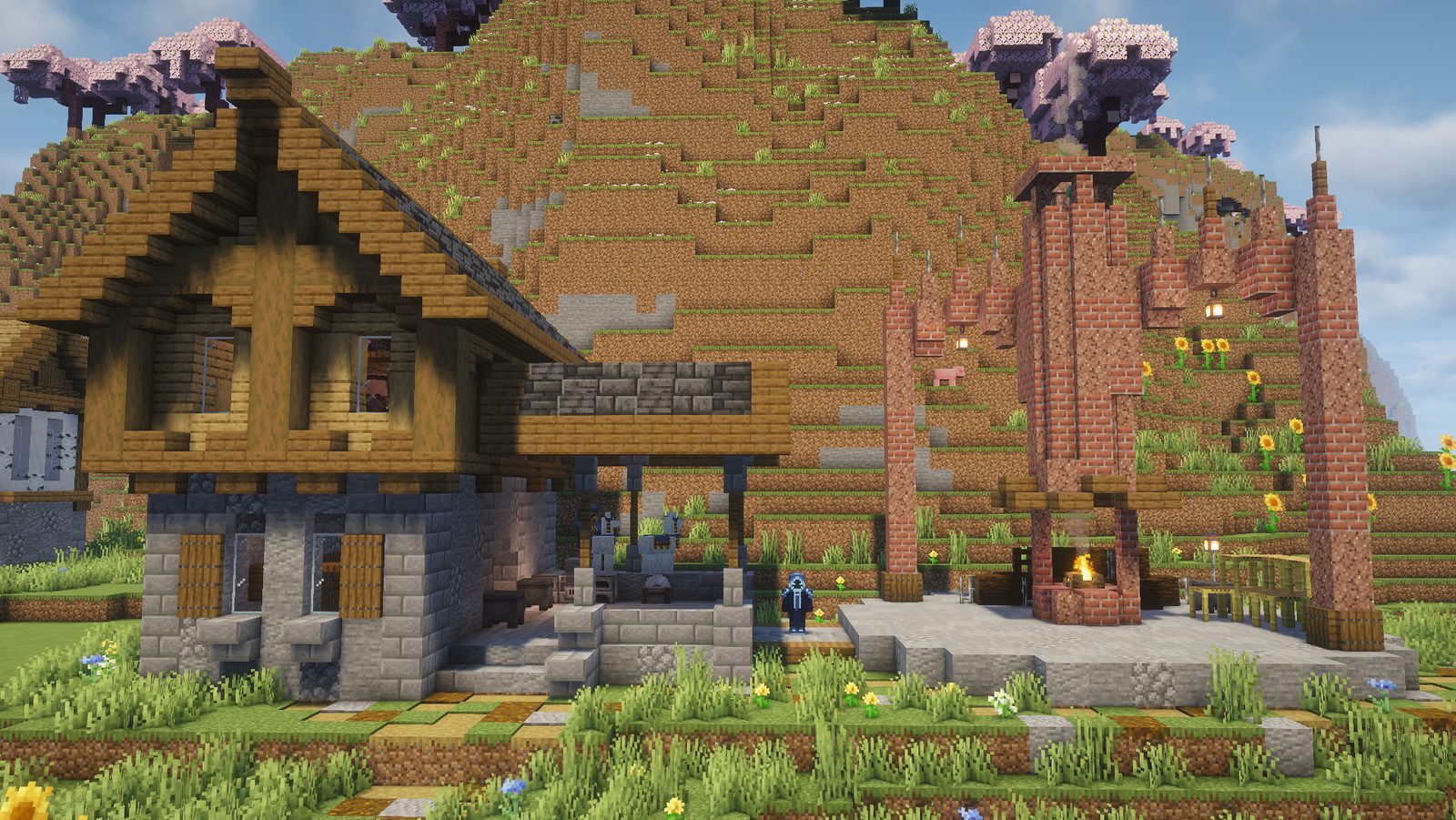 Medieval Forge For Villagers