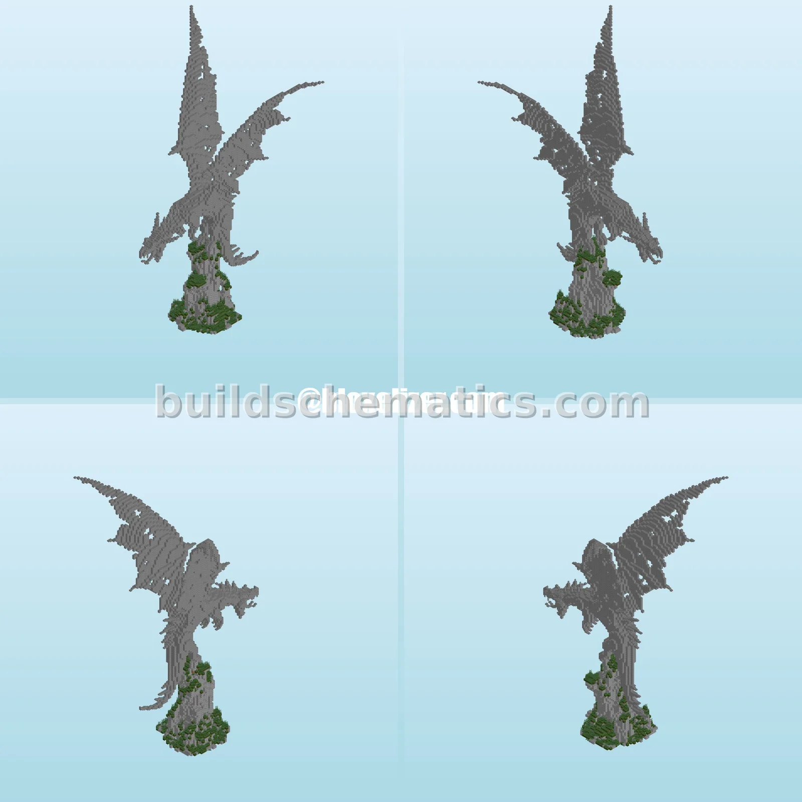Massive Dragon Sculpture