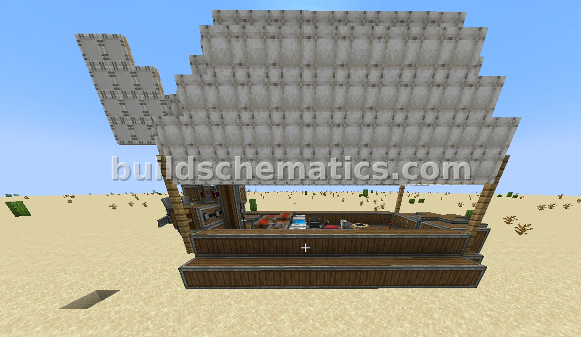 Simple Flying Airship Schematic