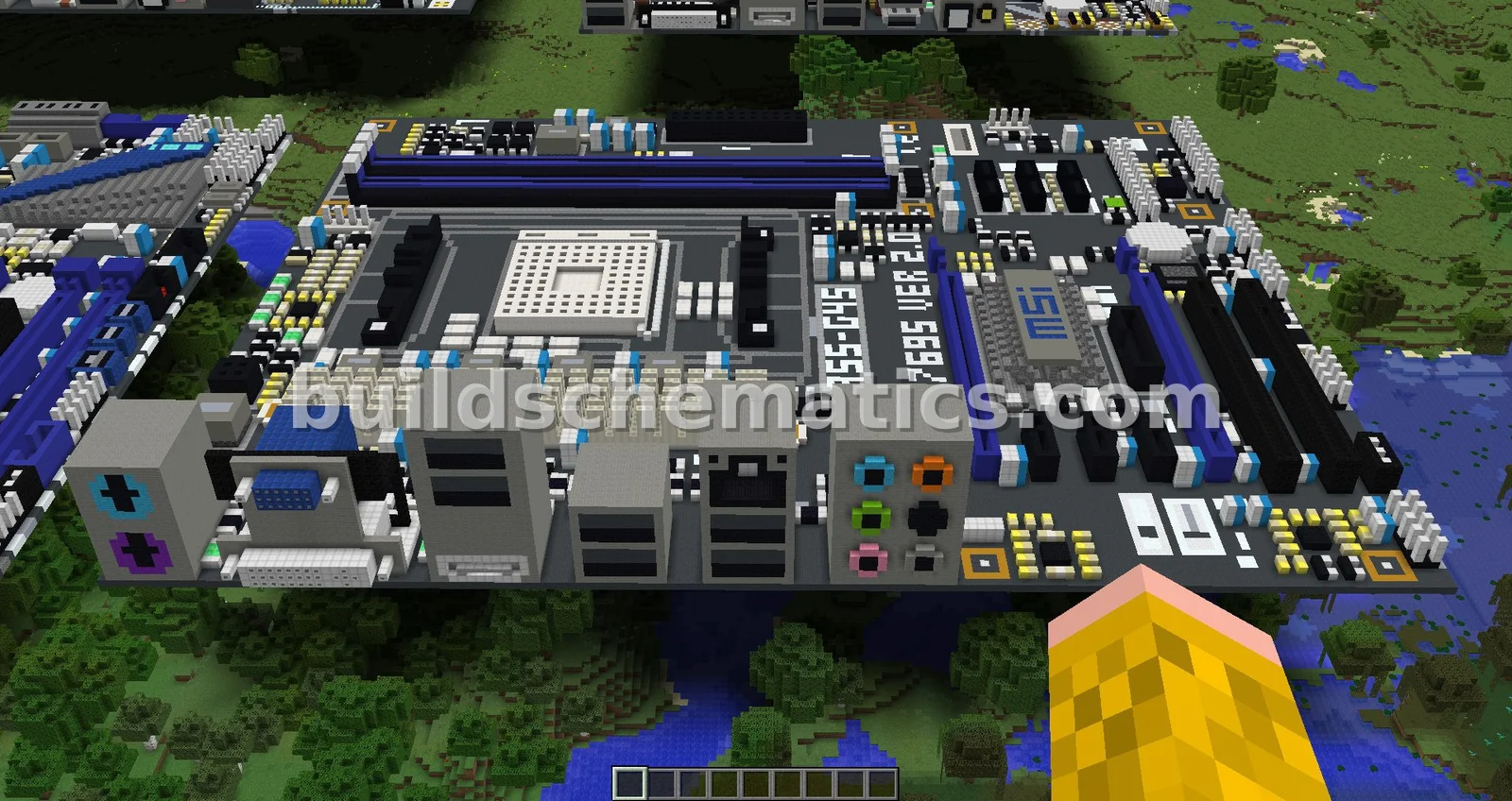 MSI A55 Motherboard Schematic — view 3