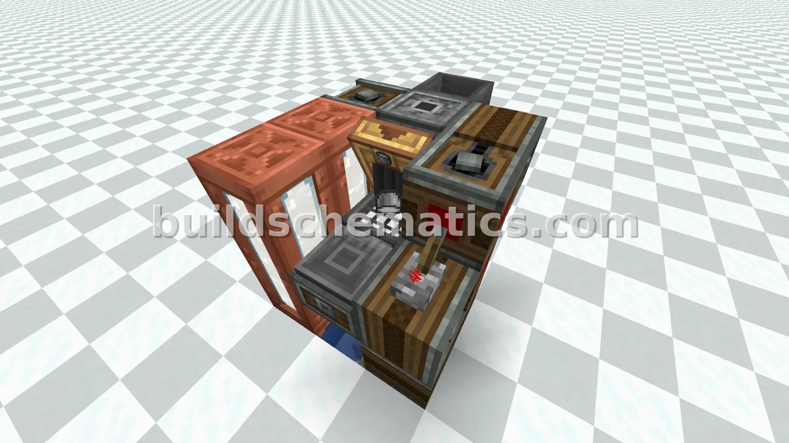 Compact Milk Production Farm for Create Mod — view 3