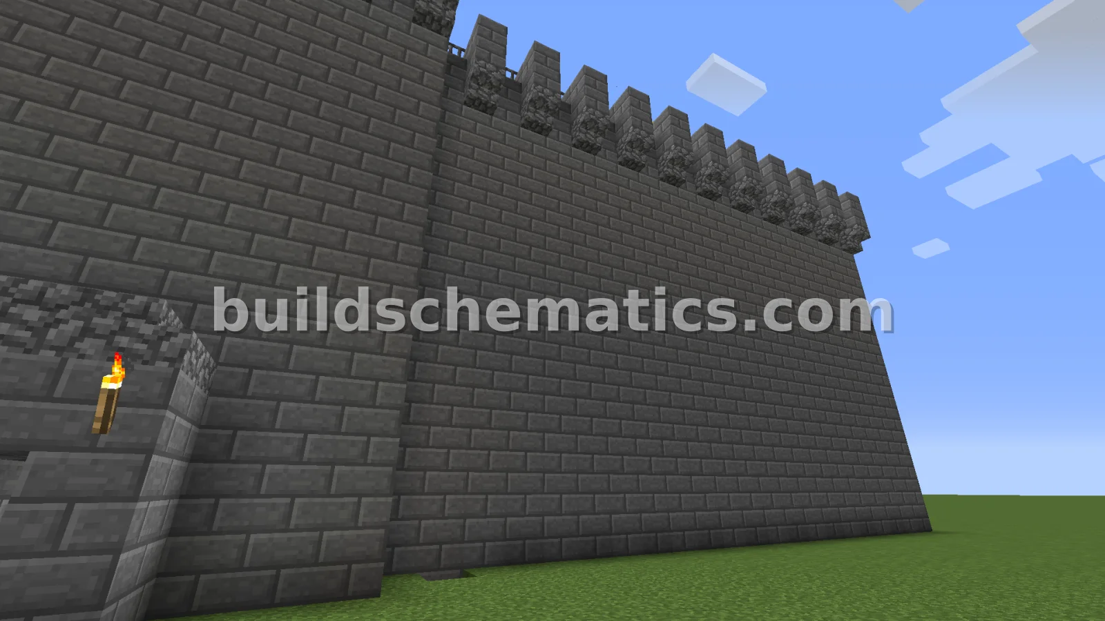 Medieval Castle Wall Structure