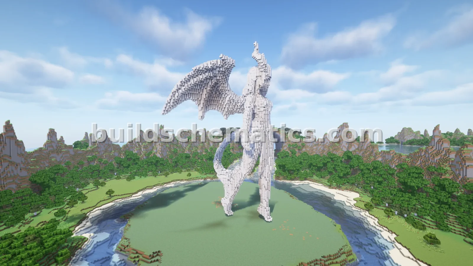 Alabaster Dracona Structure — view 2