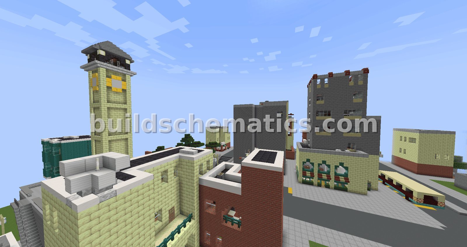 Tilted Towers Fortnite Replica — view 3