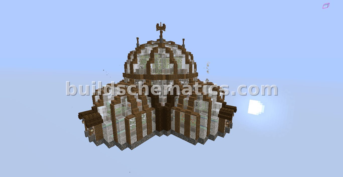 Steampunk Greenhouse Structure