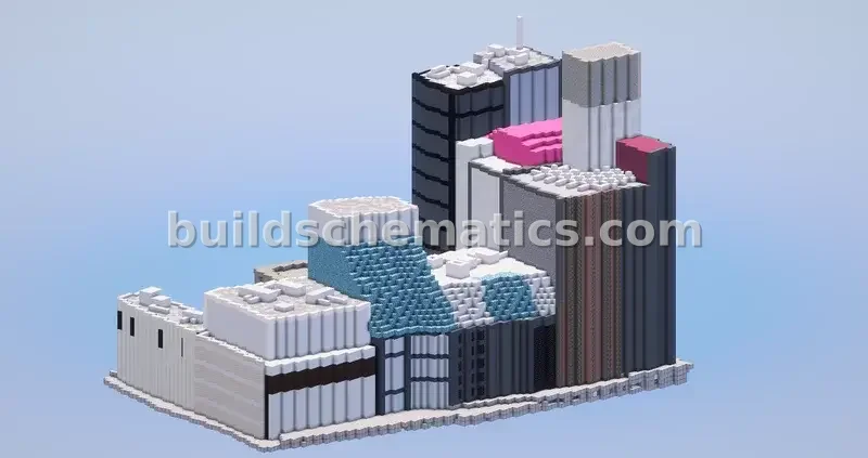 Leonisbuilds City Minecraft Complex