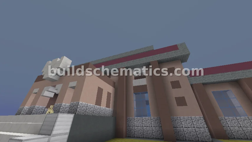 Pokemon Town Hall Building — view 2