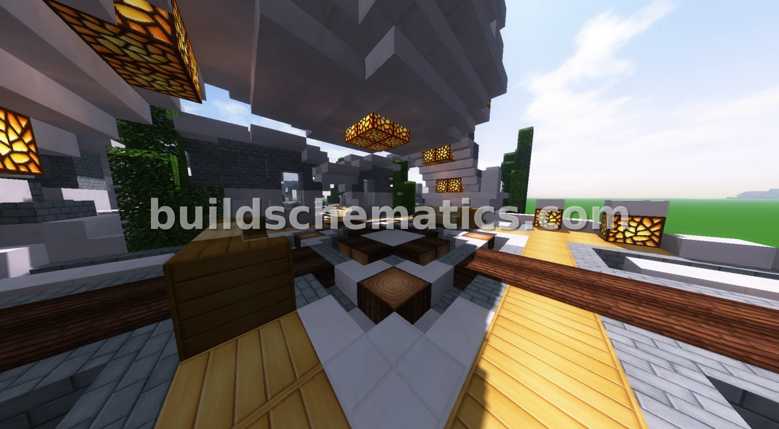 Modern Style Hub Center — view 3