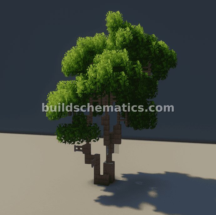 Medium Pine Tree For Realistic Worlds