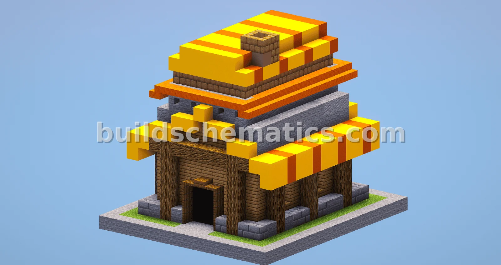 Medieval Clash of Clans Town Hall Level 4