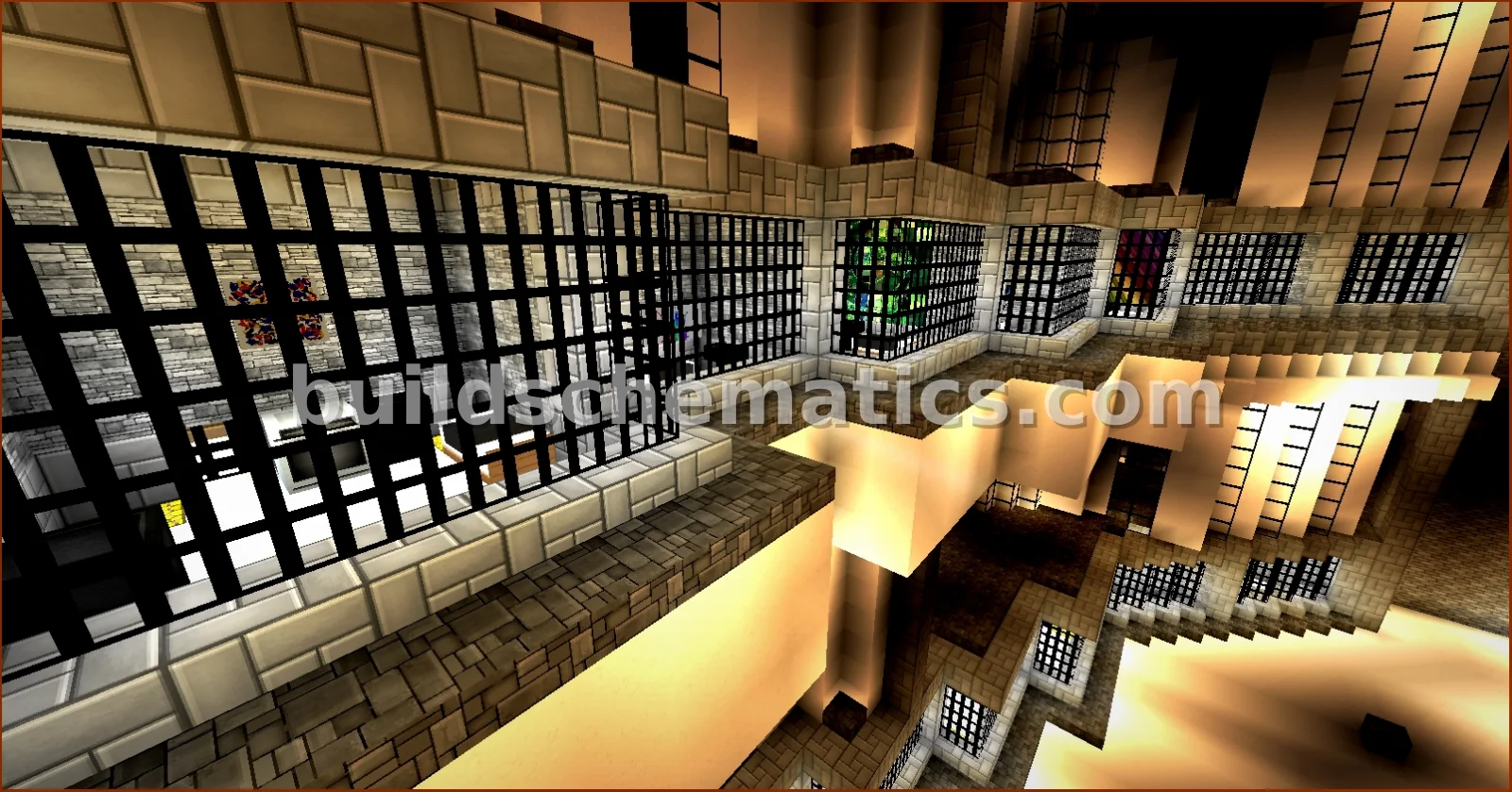 Radeon Prison with Redstone Control — view 2