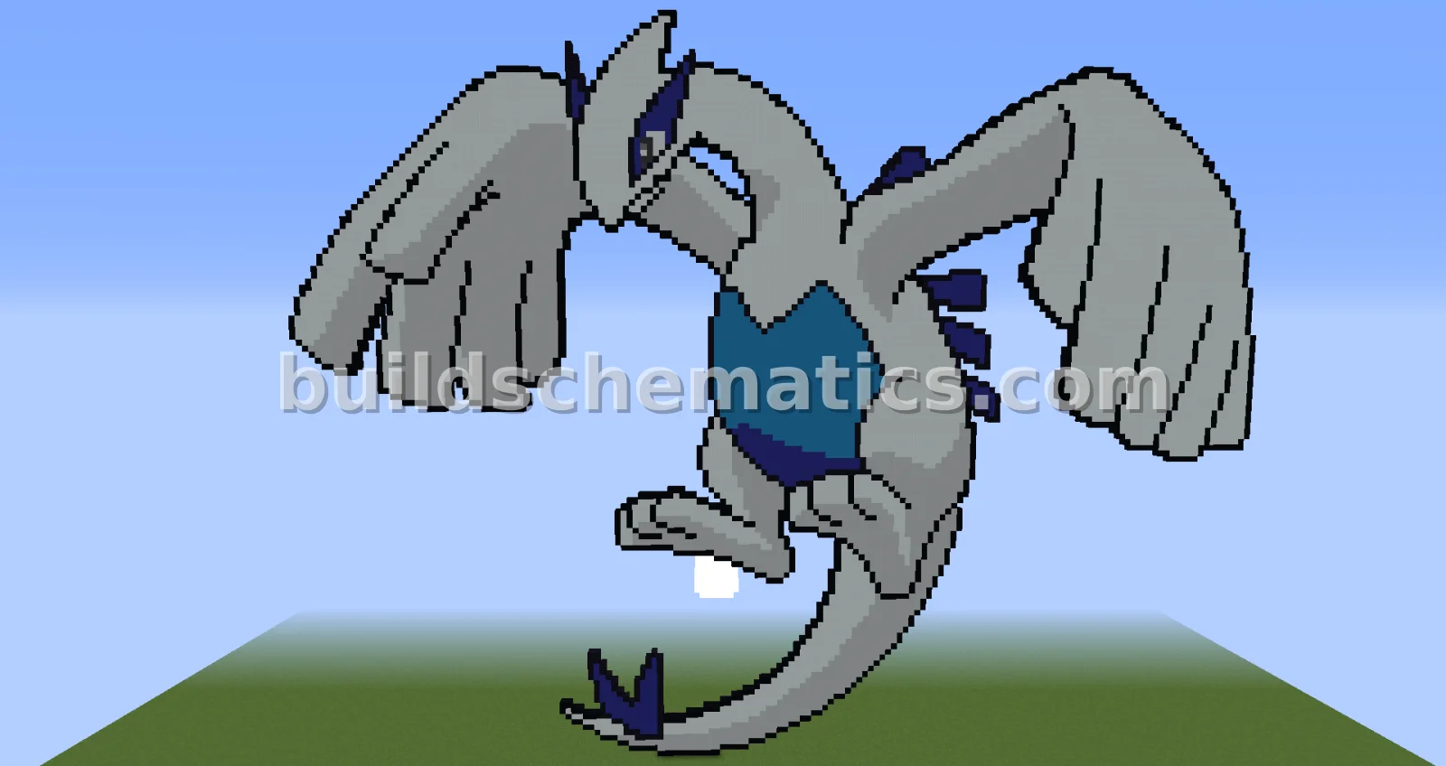 Lugia Pixel Art
