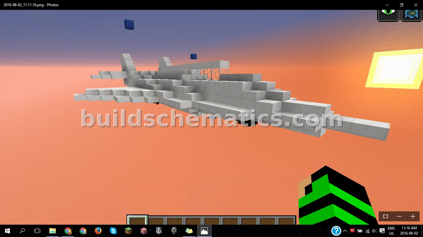 Simple Fighter Jet Aircraft