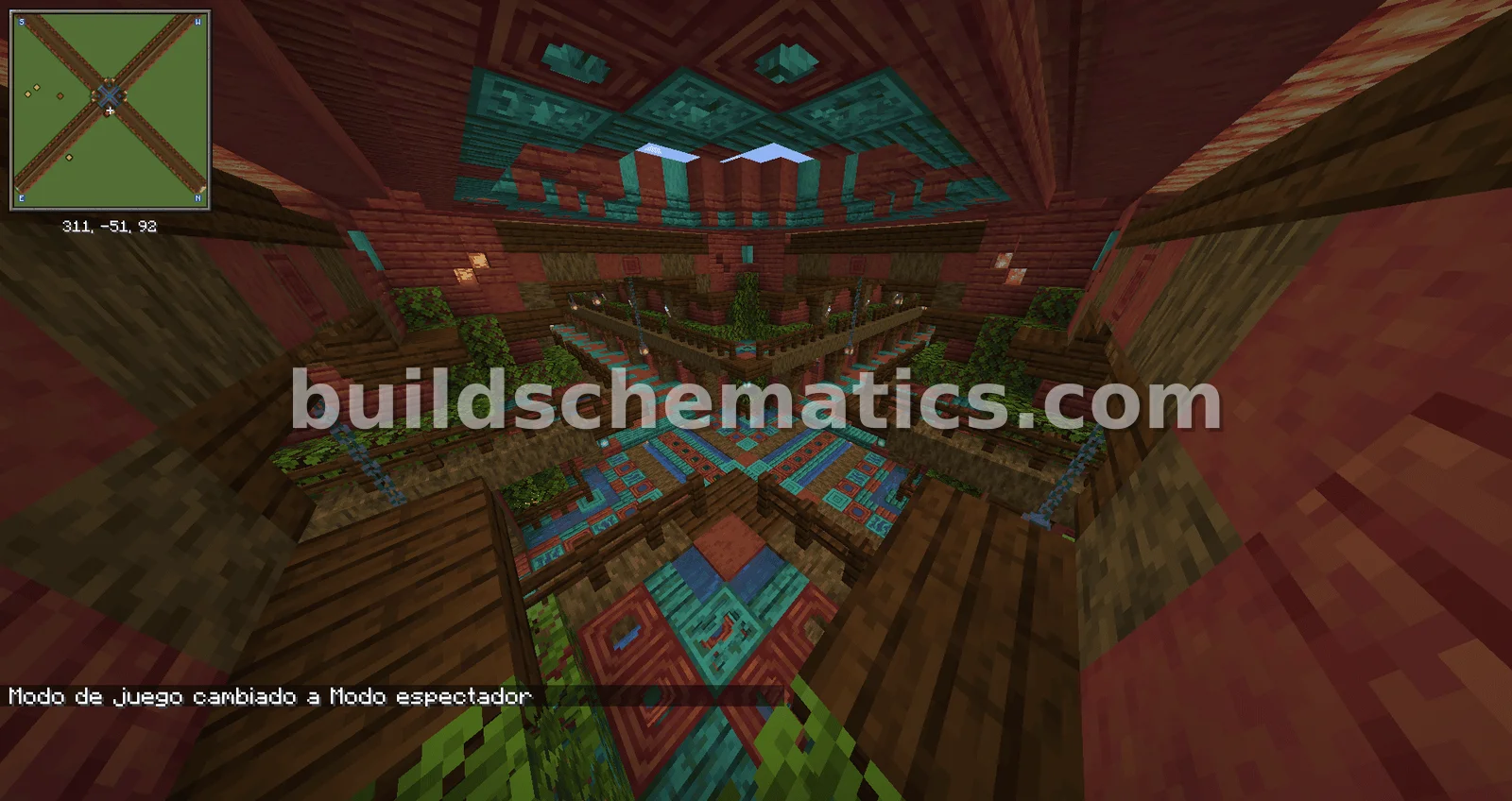 Trading Hall Aisle Build — view 2