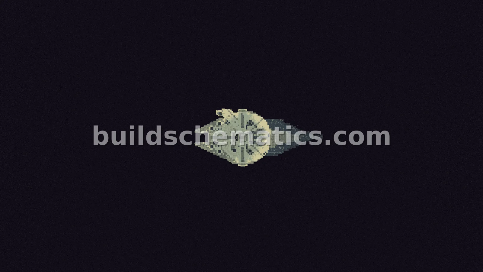 Millennium Falcon Star Wars Build — view 2