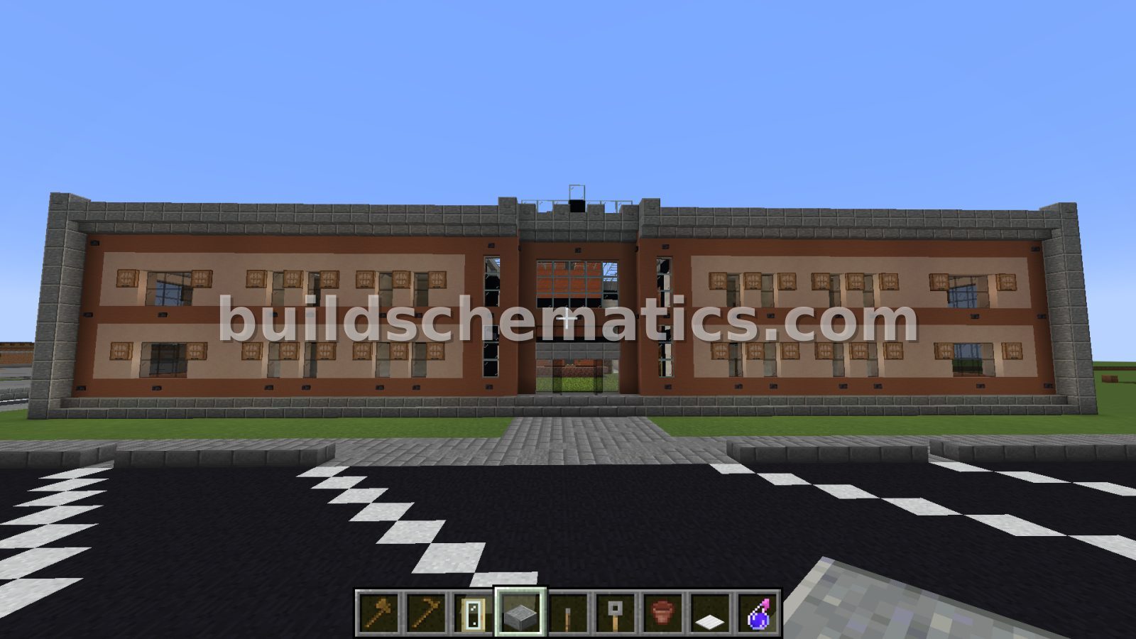 Compact Two-Story Office Building