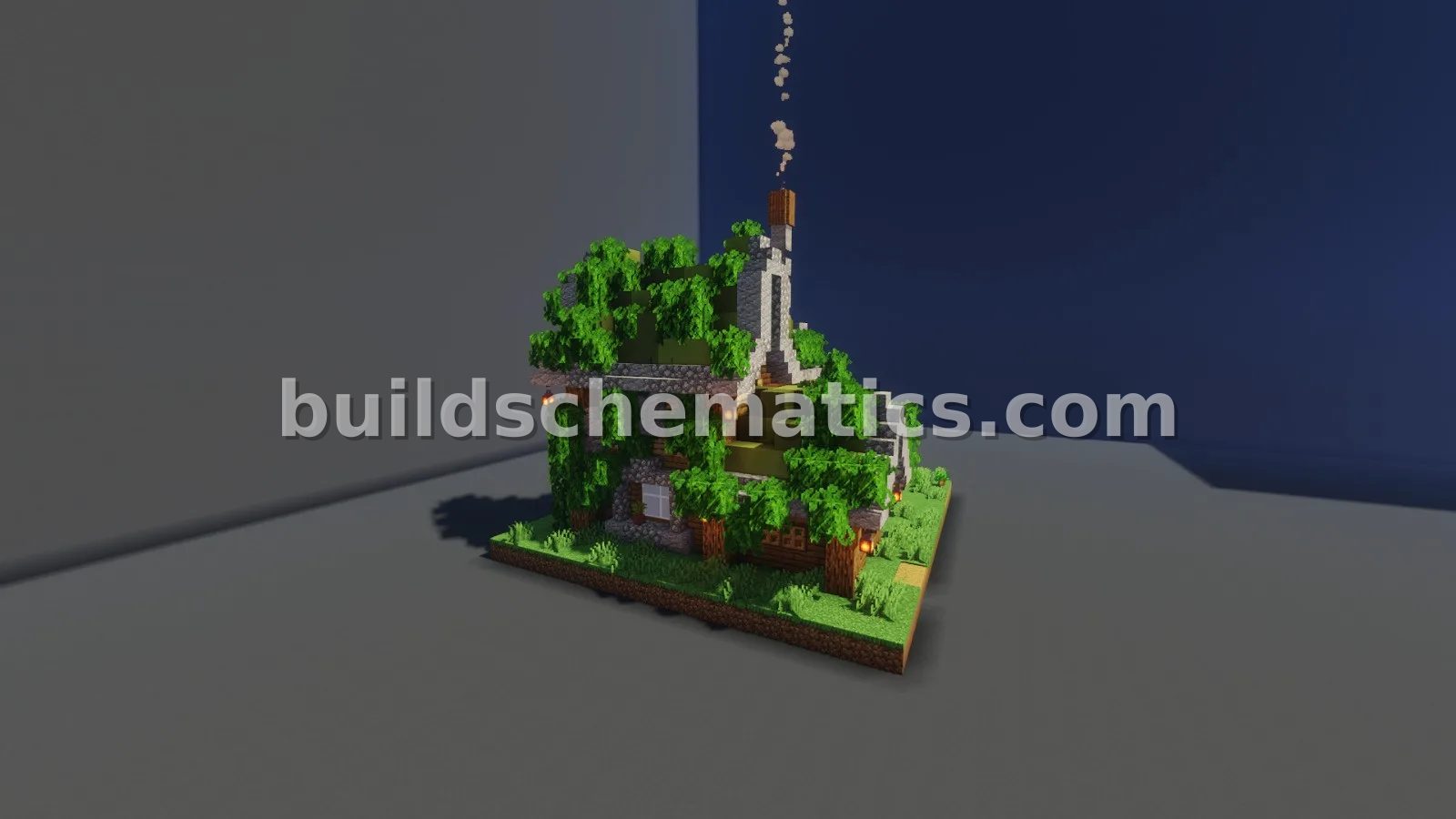 Medieval Cozy House 3 Interior Schematic — view 3