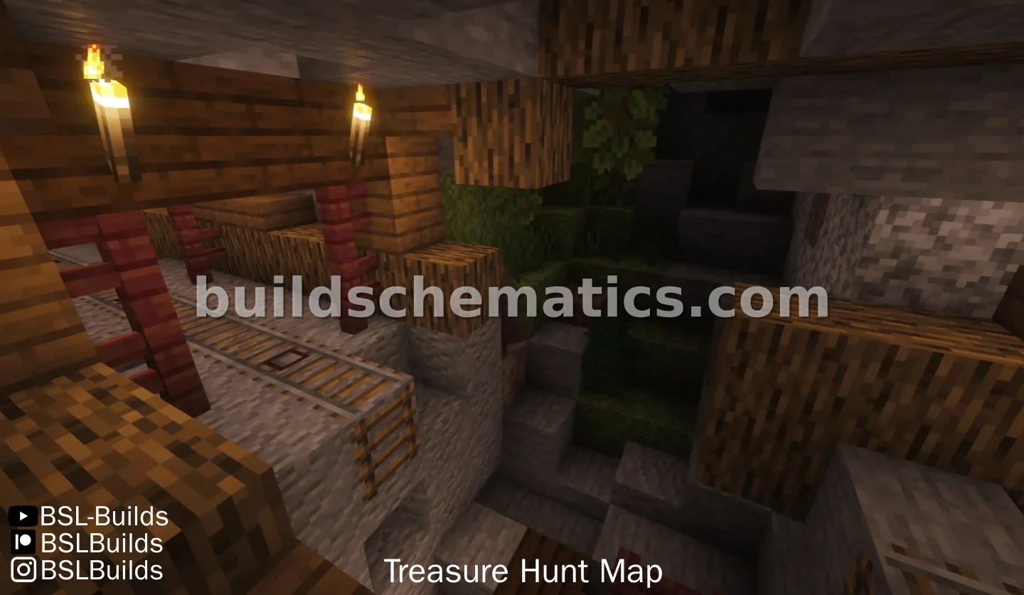 Treasure Hunt Map Concept Build — view 2