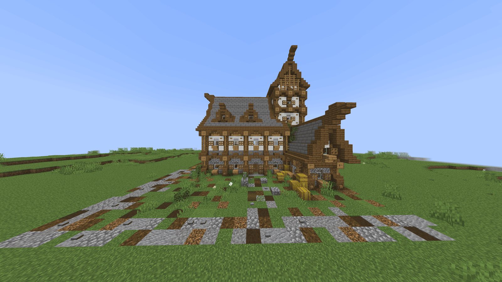 Medieval Village Home With Garden