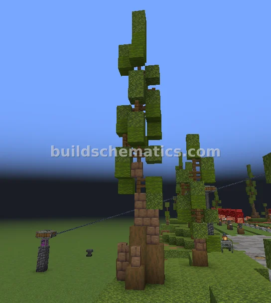 Giant Mossy Tree Structure