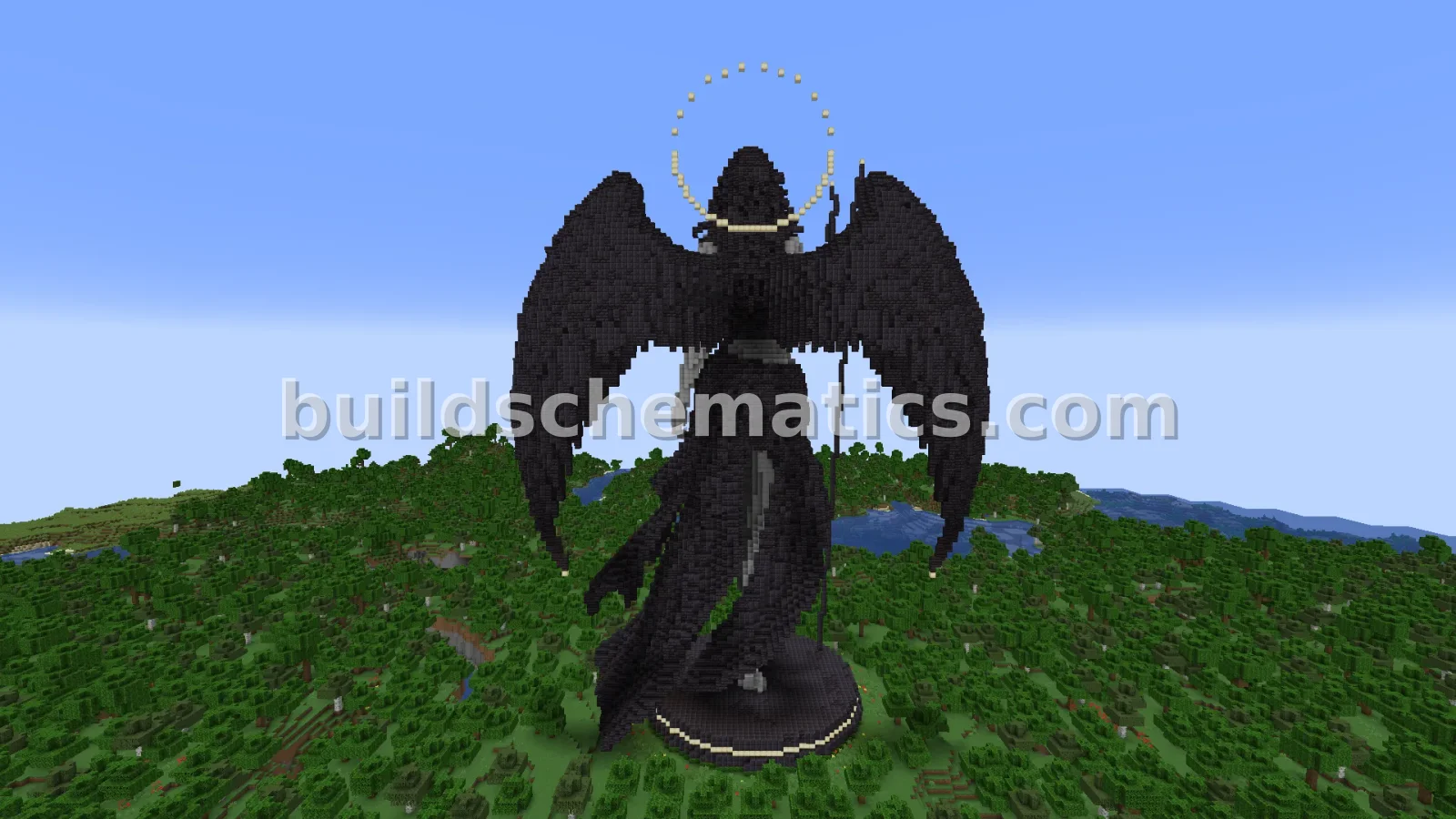 Angel Blind Tide Statue — view 5